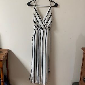 Black and white romper/jumpsuit